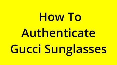 gucci tool|how to authenticate gucci sunglasses.